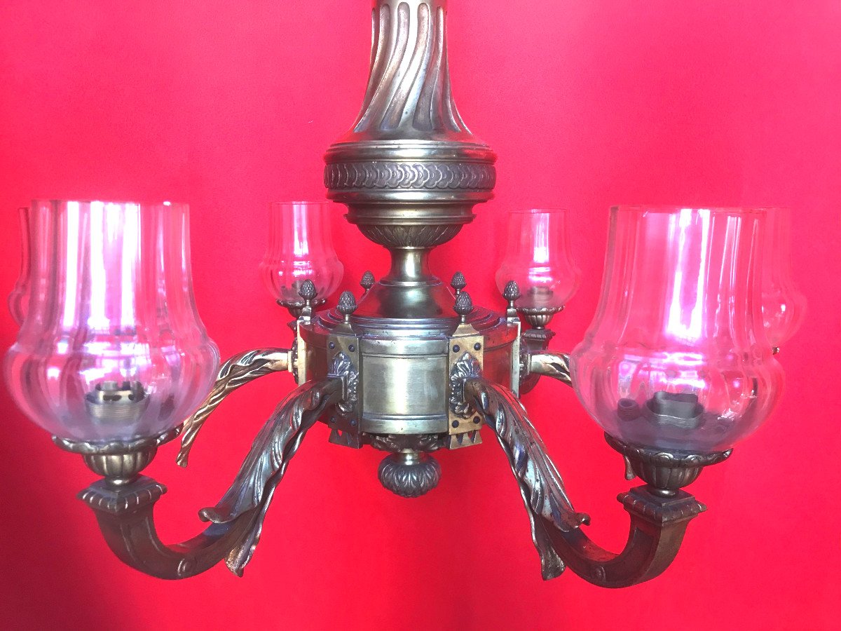 Bronze Chandelier-photo-3