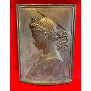 Bronze Bas Relief