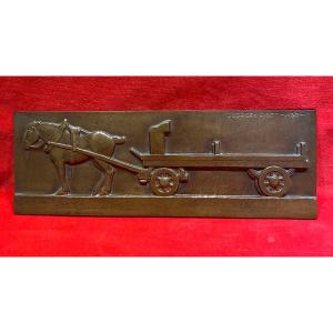 Matrice en bronze pour médailles