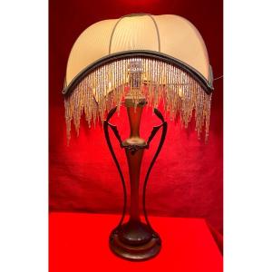 Iris-finish Glass Vase By Ferdinand Von Poschinger