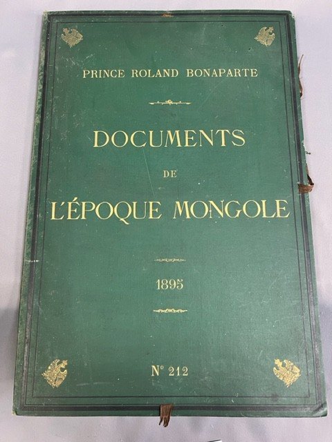Mongolian -- Prince Roland Bonaparte. Documents From The Mongolian Period Of 1895, N°212