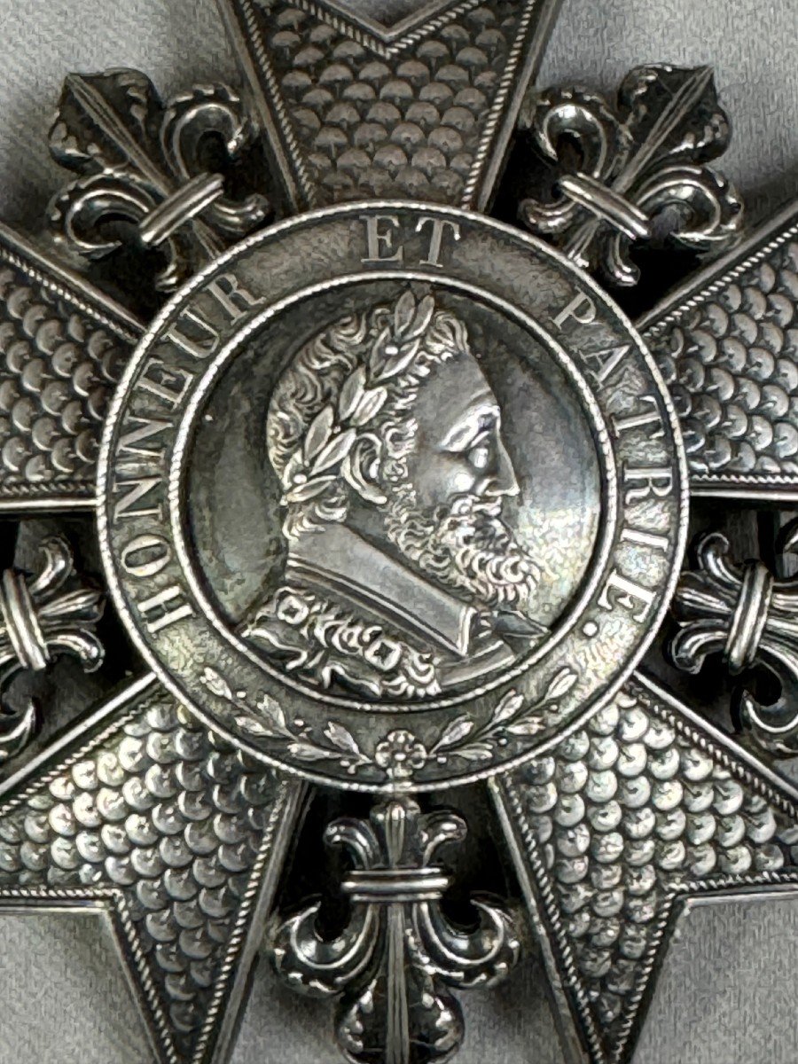 Plate Of Grand Cross Of The Order Of The Legion Of Honor Restoration Period (1815-1830) (2)-photo-2