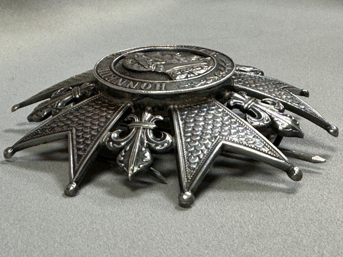 Plate Of Grand Cross Of The Order Of The Legion Of Honor Restoration Period (1815-1830) (2)-photo-4