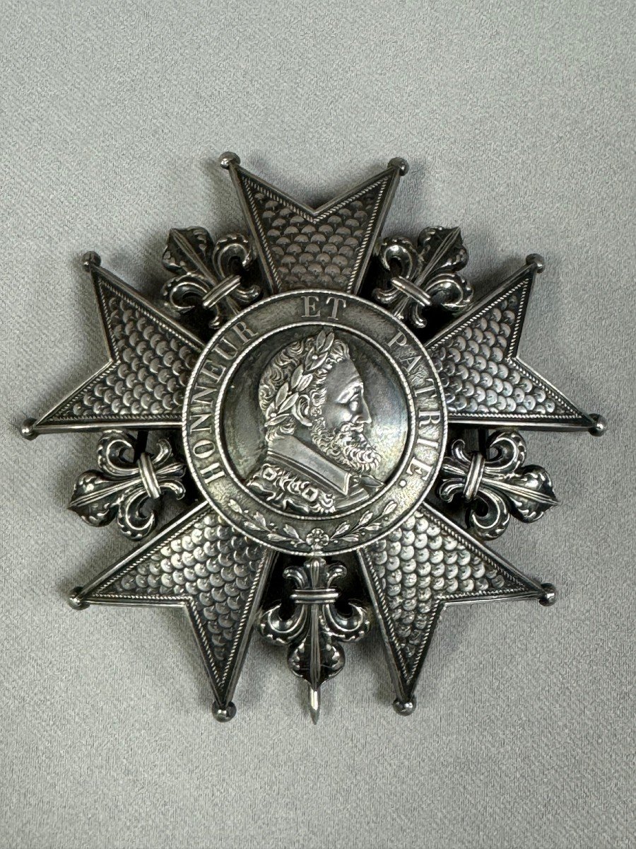 Plate Of Grand Cross Of The Order Of The Legion Of Honor Restoration Period (1815-1830) (2)