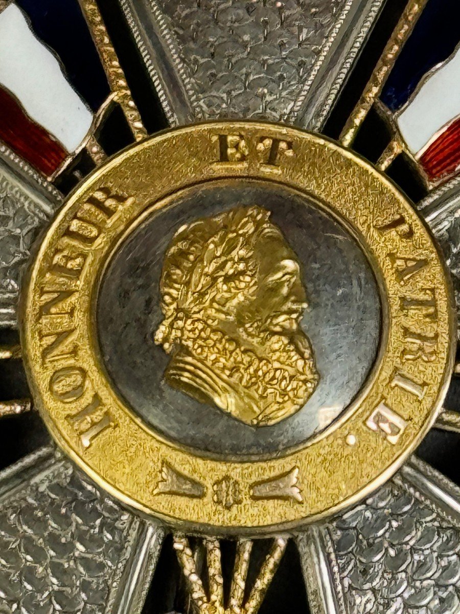 Plate Of Grand Cross Of The Order Of The Legion Of Honor July Monarchy Period 1830-1848-photo-3