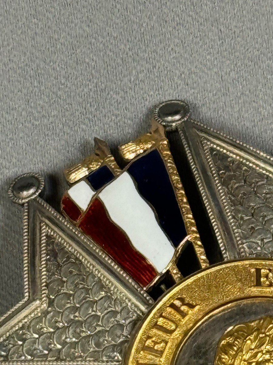 Plate Of Grand Cross Of The Order Of The Legion Of Honor July Monarchy Period 1830-1848-photo-2
