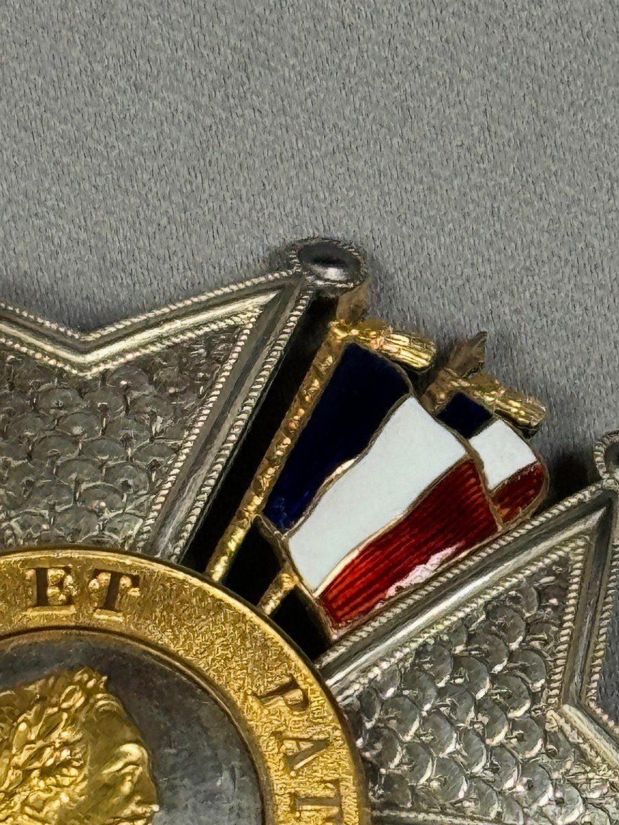 Plate Of Grand Cross Of The Order Of The Legion Of Honor July Monarchy Period 1830-1848-photo-3