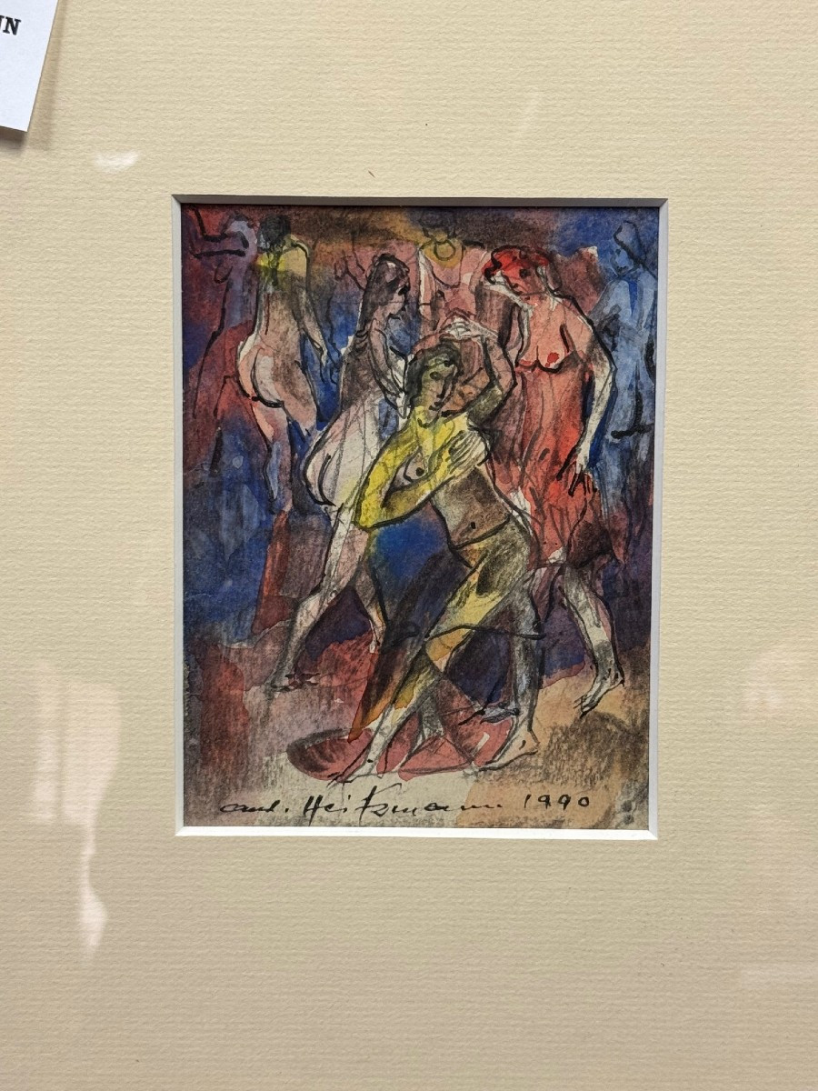 HEITZMANN Antoine artiste Alsacien du XX° siècle (1910-1998)-photo-3