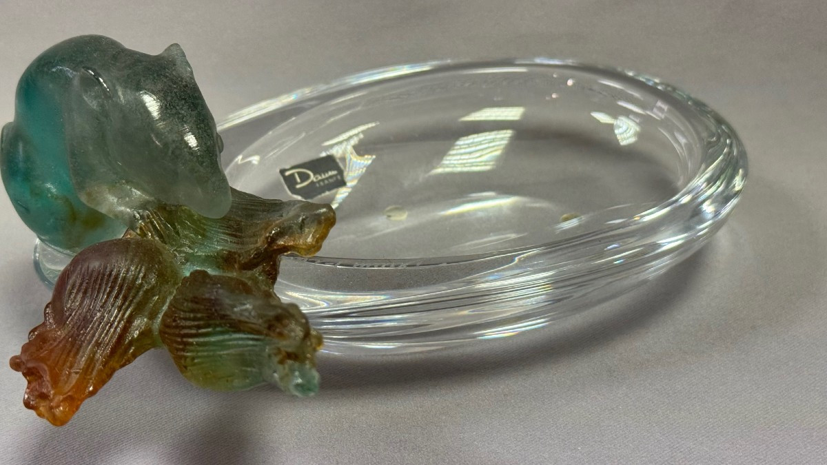 Daum: Large Empty Pocket, Mouse Eating From Maison Daum Nancy In Its Box-photo-2