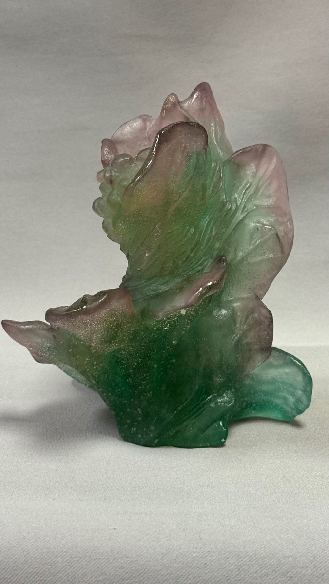 Daum: Escargot Candle Holder From Daum In Nancy With Its Box-photo-2