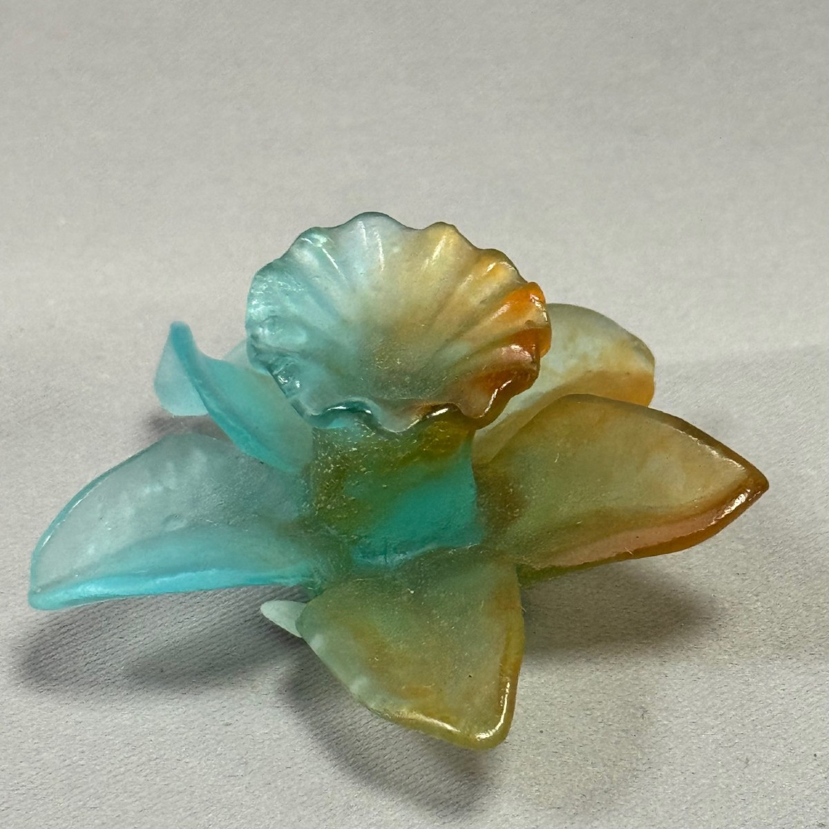 Daum: Fleur, From The Daum House In Nancy Without Its Box
