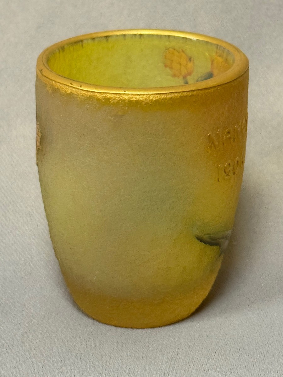 Daum: Glass, Daum Nancy Cross Of Lorraine Nancy 1906-photo-1