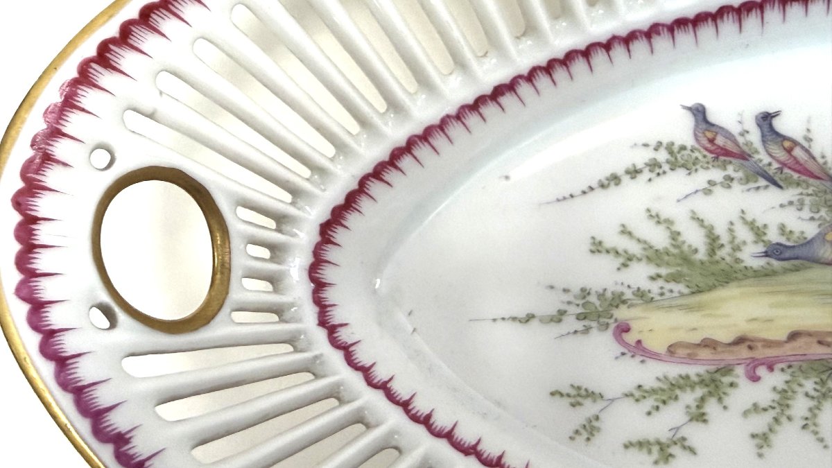 ROVINA EPINAL, COUPE EN PORCELAINE A FRUITS OU A PAIN-photo-3