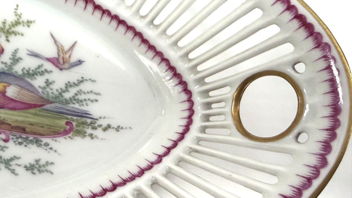 ROVINA EPINAL, COUPE EN PORCELAINE A FRUITS OU A PAIN-photo-4