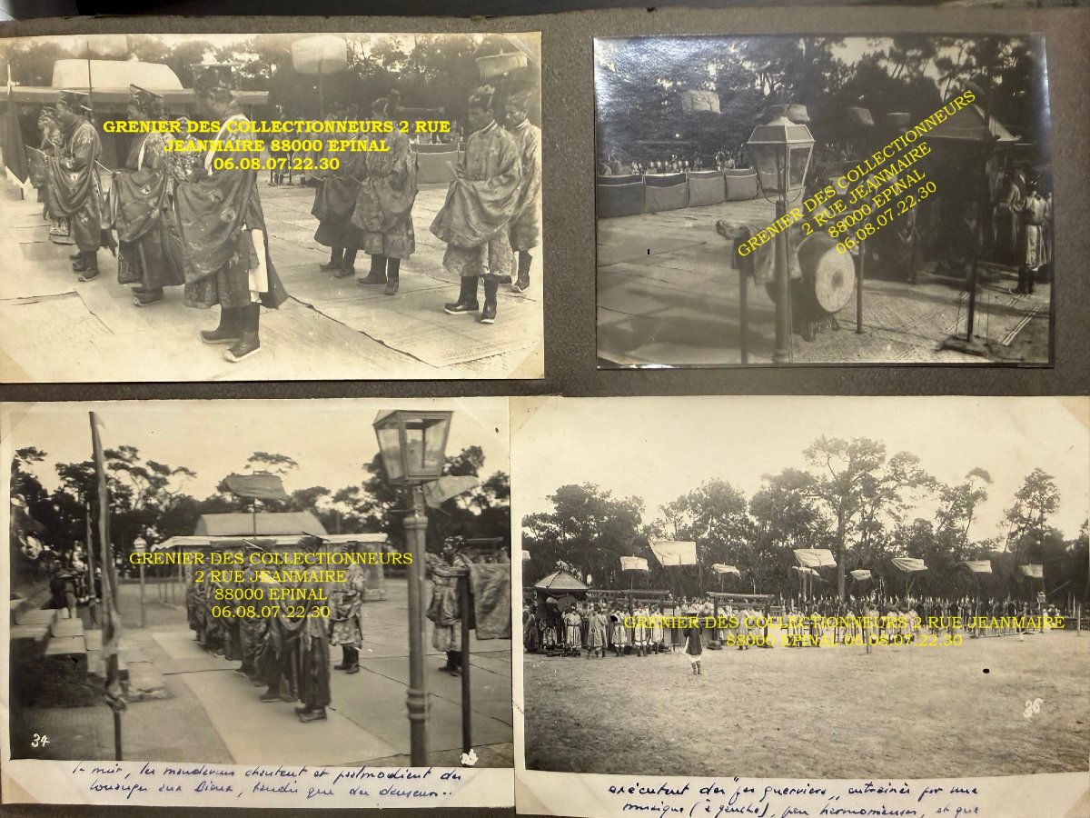 PHOTOS  ANNAM, GENERAL PUYPEROUX,  PHOTOGRAPHIE CITE INTERDITE DE HUE 1920-photo-3