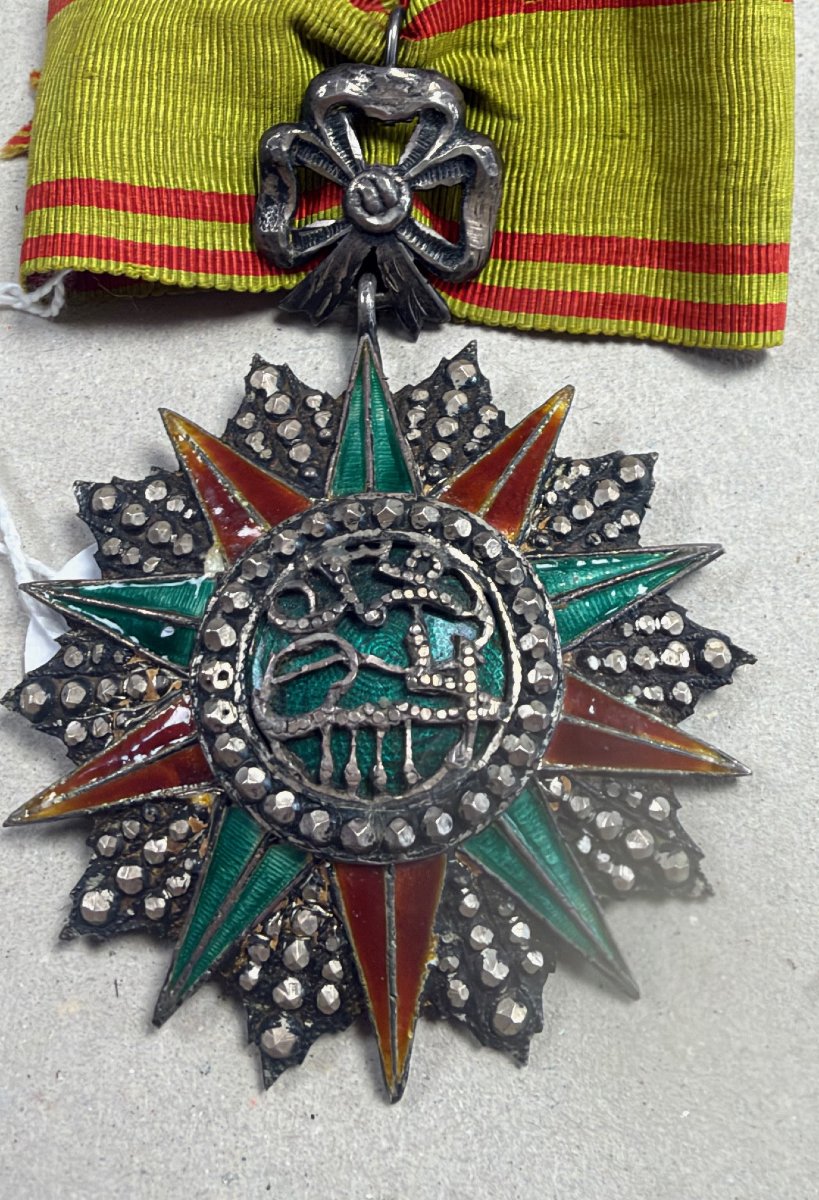 Tunisia: Commander Of The Order Of Nichan El Iftikar Bey, 1922–1929-photo-2