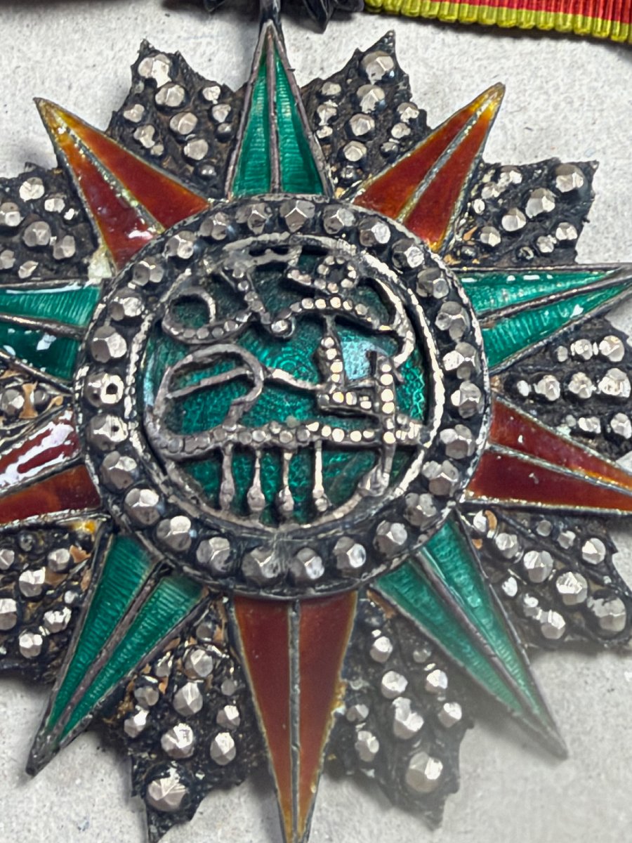 Tunisia: Commander Of The Order Of Nichan El Iftikar Bey, 1922–1929-photo-3