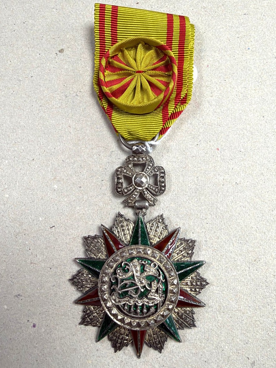 TUNISIE OFFICIER DE L'ORDRE DU NICHAN EL IFTIKHAR BEY 1922-1929