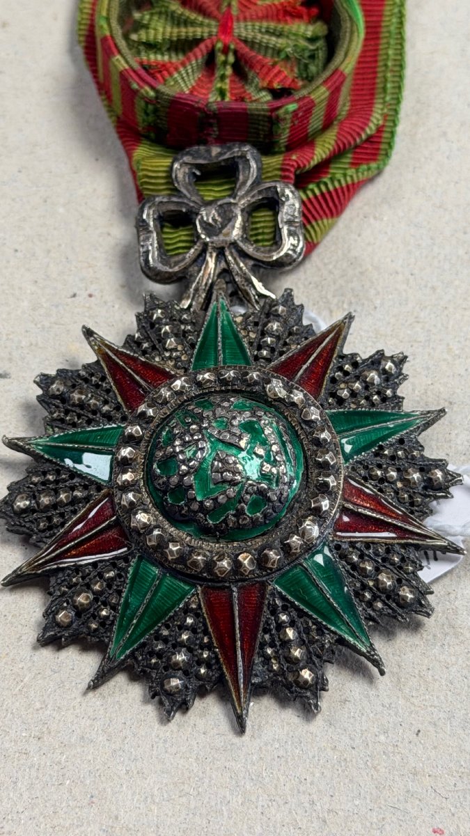 Tunisia Officer Of The Order Of Nichan El Iftikhar Bey 1859–1882-photo-2