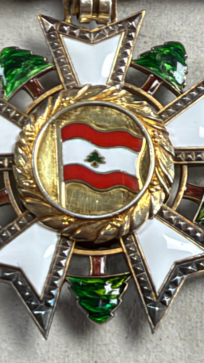 LIBAN COMMANDEUR DE L'ORDRE DU CEDRE-photo-4