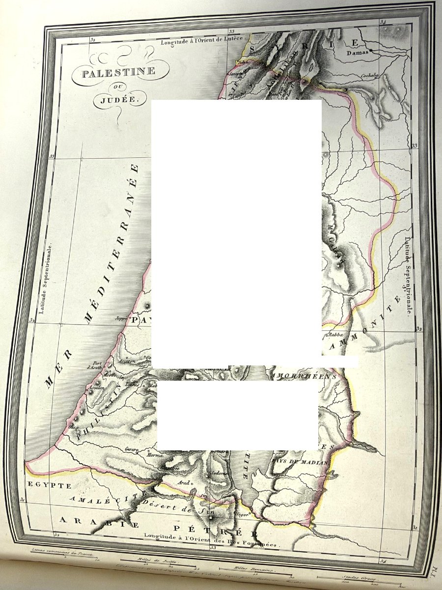 Atlas By The Count Of Ségur, Paris, 1847, Containing 20 Maps Related To World History-photo-2