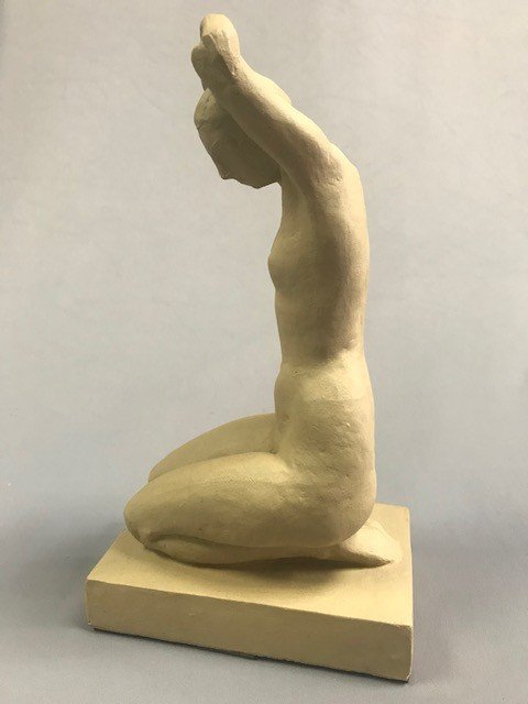 Gres De Rambervillers, (ceramic) Naked Woman By Henri Guingot (rare)-photo-2