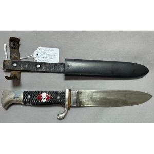 Knife Of The Hitlerjugend (hitler Youth) Manufacturer Rzm M7/1+ 1941