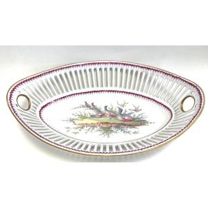 ROVINA EPINAL, COUPE EN PORCELAINE A FRUITS OU A PAIN