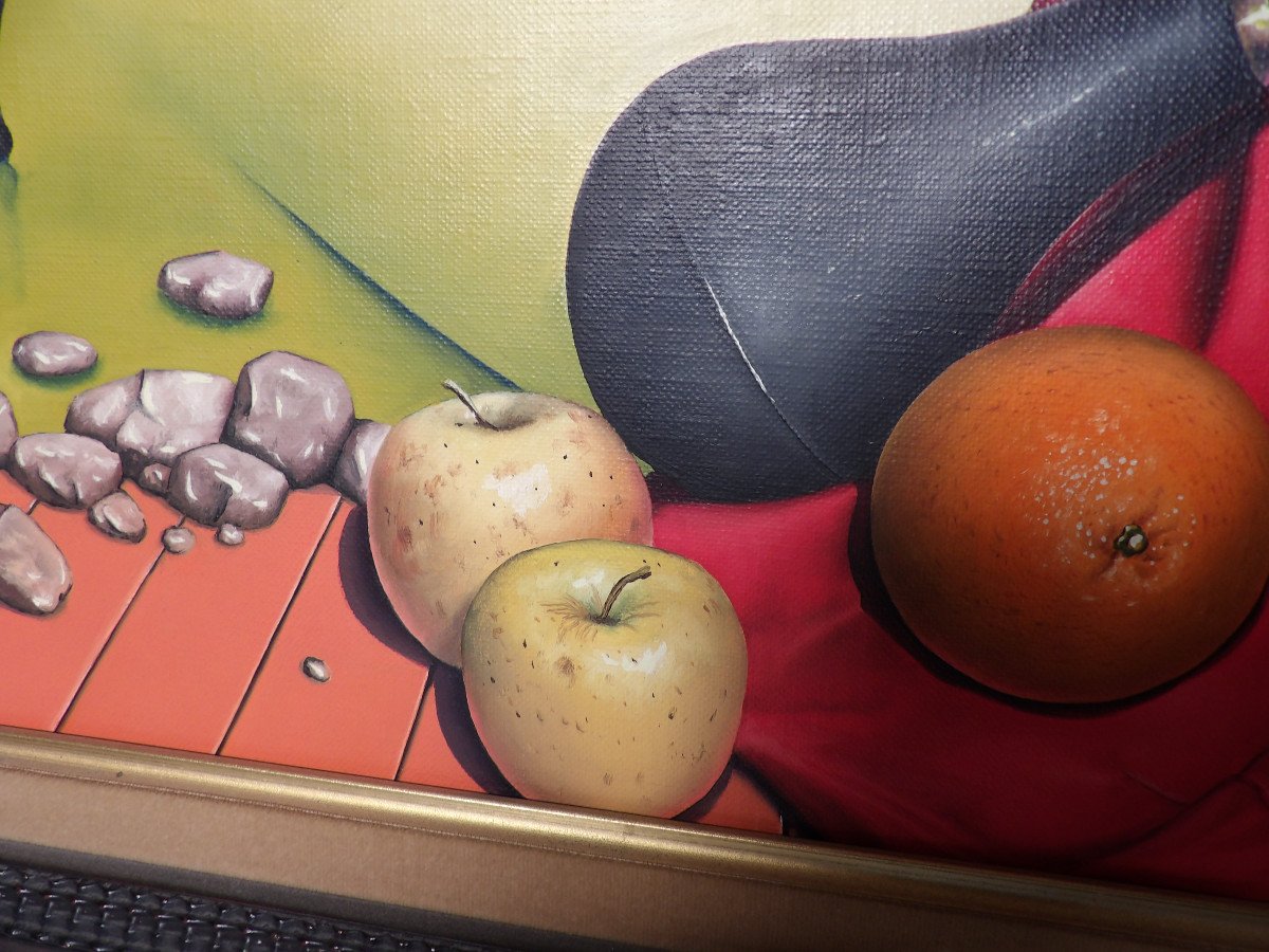 Peinture "Quiétude" De Kazimierz Dzyga-photo-4
