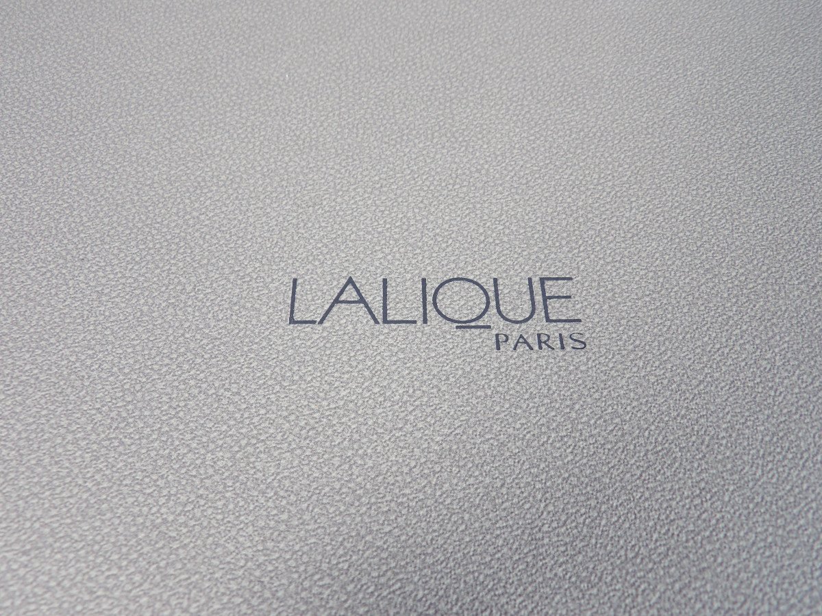 Large Lalique France Bowl "bucolique"-photo-7