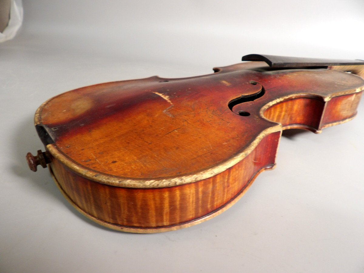 19th Century Violin In The Style Of Nicolo Amati-photo-1