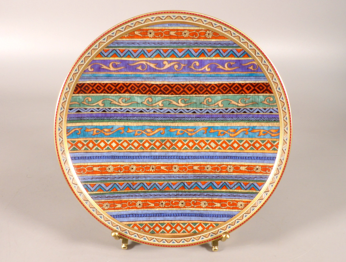 Assiette Cheval d'Orient Ø 19cm par HERMÈS - Paris