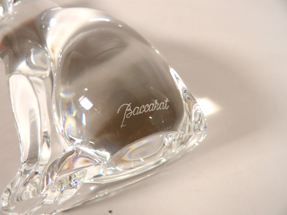 Crystal Cat Or Panther By Baccarat-photo-2