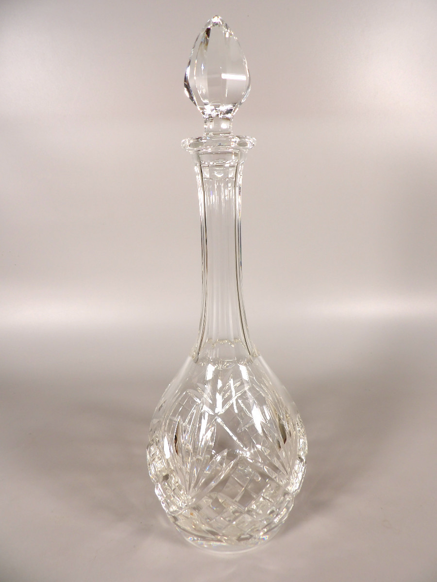 Crystal Wine Carafe By St Louis "chantilly" Model