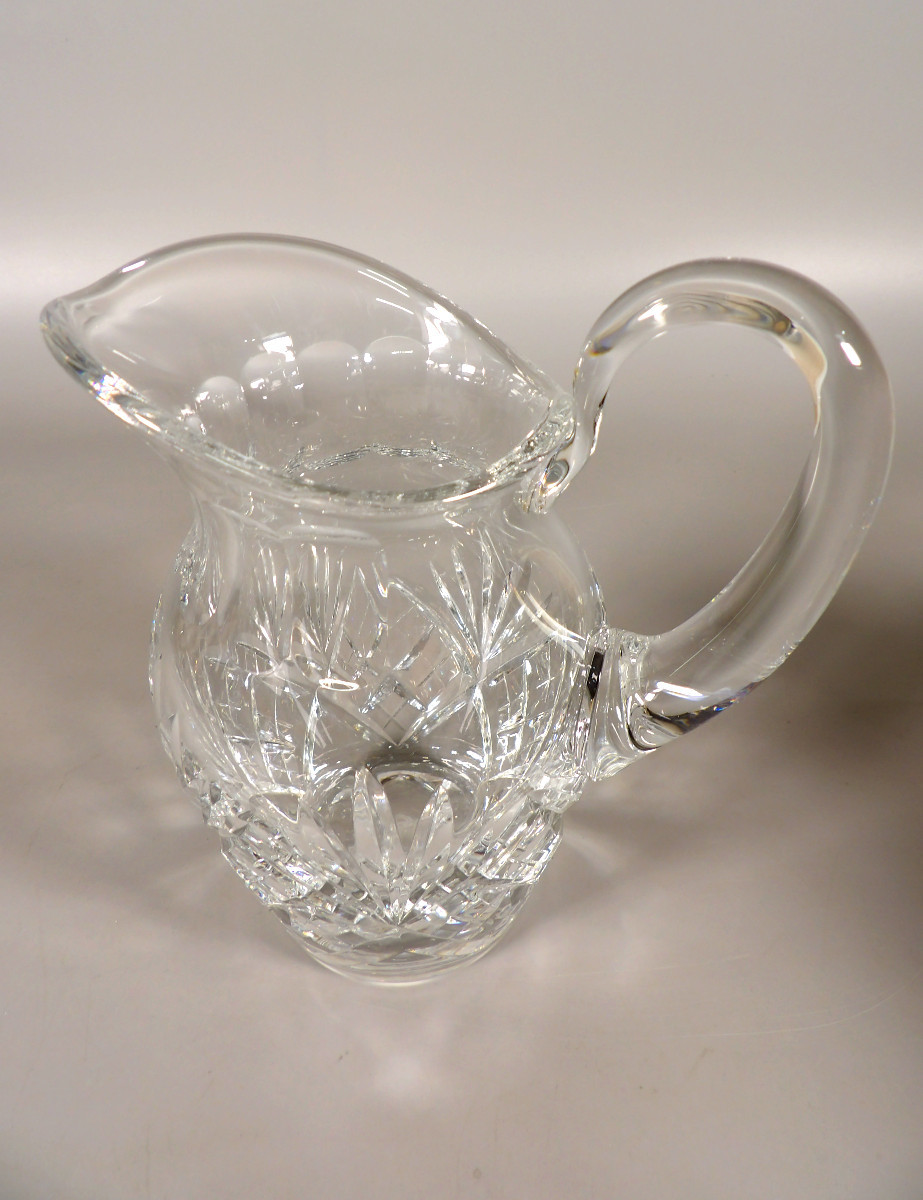 Pichet à eau en Cristal par ST LOUIS Modèle "Chantilly"-photo-2