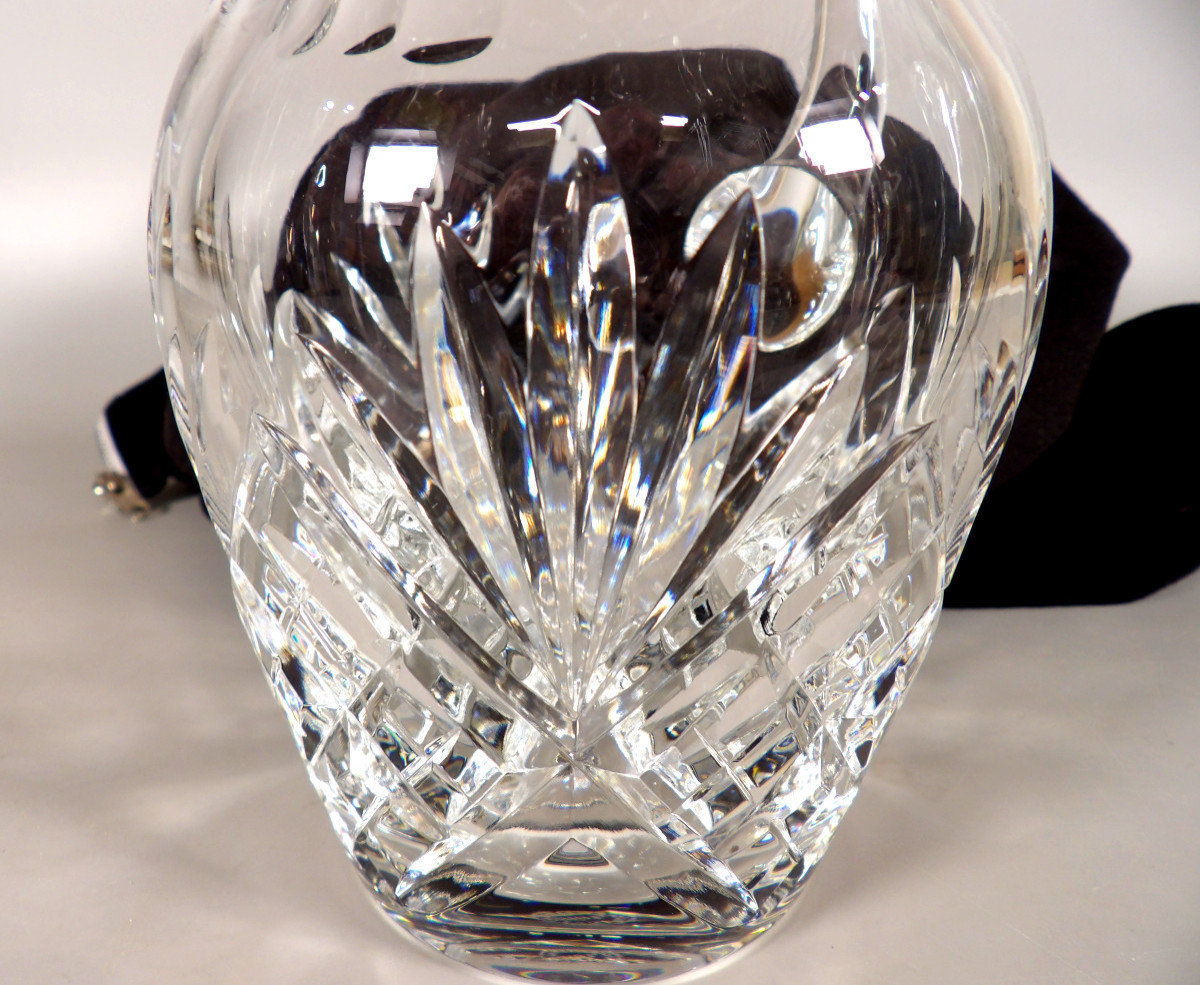 Pichet à eau en Cristal par ST LOUIS Modèle "Chantilly"-photo-4