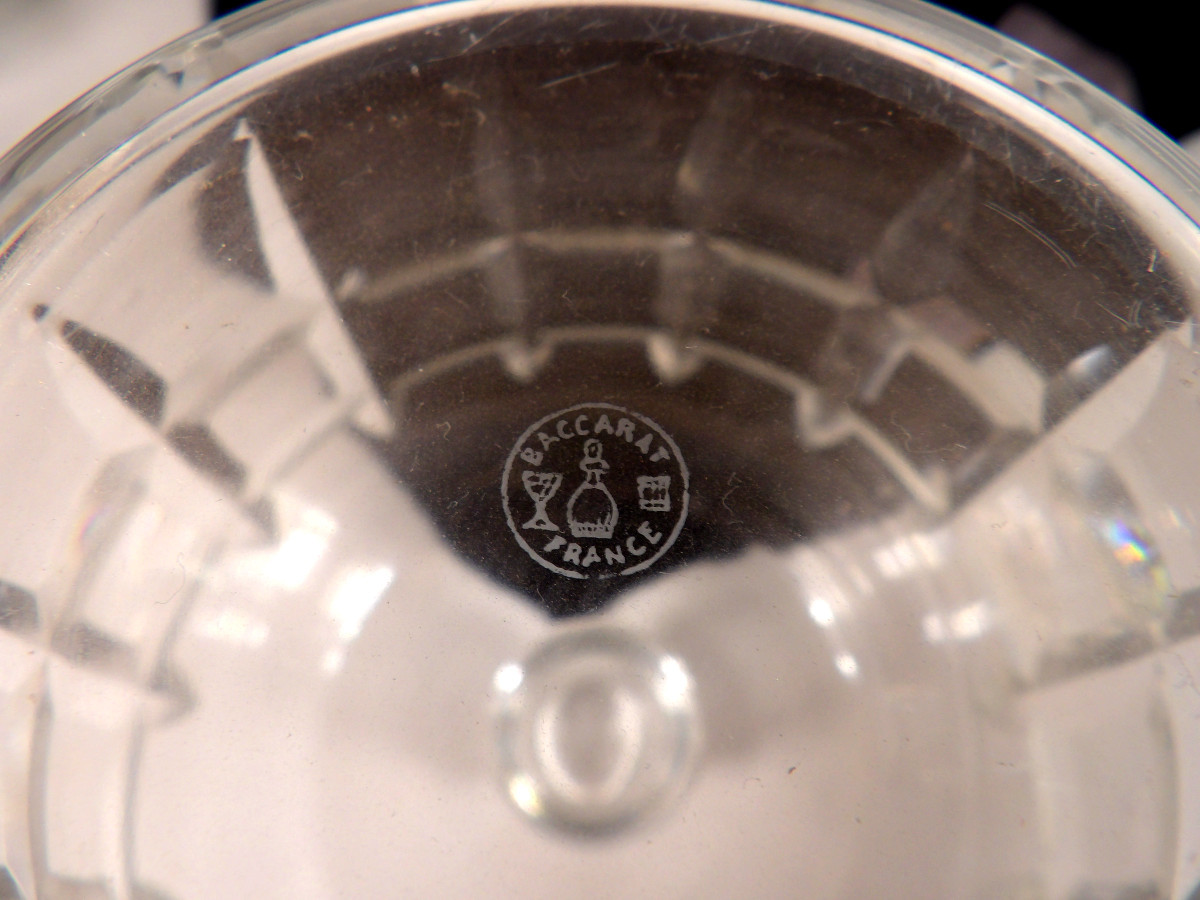 Crystal Decanter By Baccarat - "marignane" Model-photo-2