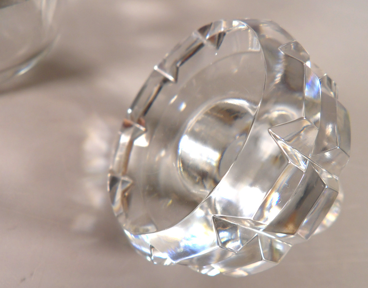 Crystal Decanter By Baccarat - "marignane" Model-photo-3