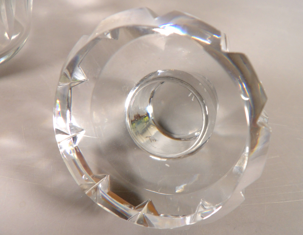 Crystal Decanter By Baccarat - "marignane" Model-photo-4