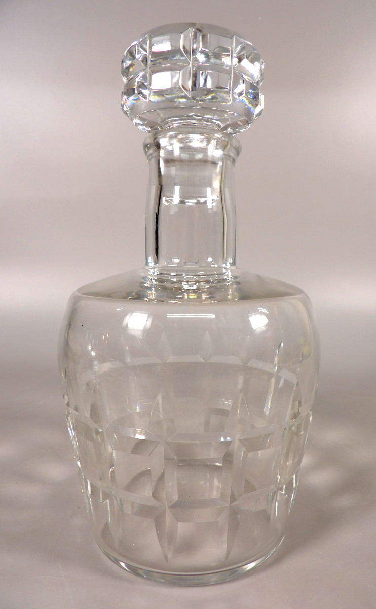 Crystal Decanter By Baccarat - "marignane" Model