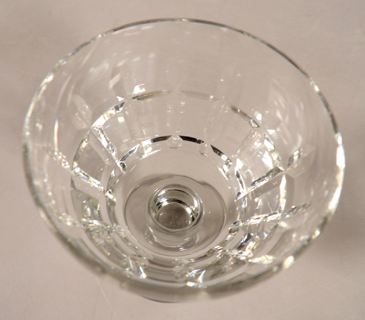 Set Of 10 Port Glasses No. 5 In Crystal By Baccarat - "marignane" Model-photo-2