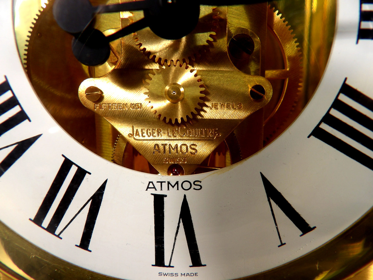 Pendule ATMOS en Laiton Doré - par Jaeger leCoultre - N° 564171-photo-3