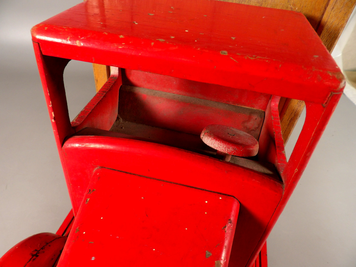 Antique Toy - Large Joujoulac Cattle Truck-photo-1
