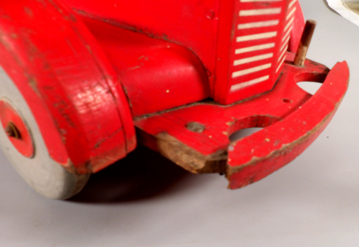 Antique Toy - Large Joujoulac Cattle Truck-photo-4