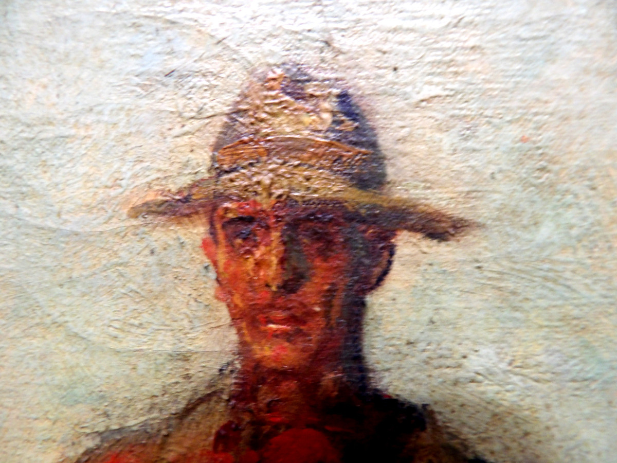 Huile sur Toile "Dans les Marais de la Petite Camargue" 1922 - Henri Émilien ROUSSEAU 1875-1933-photo-3