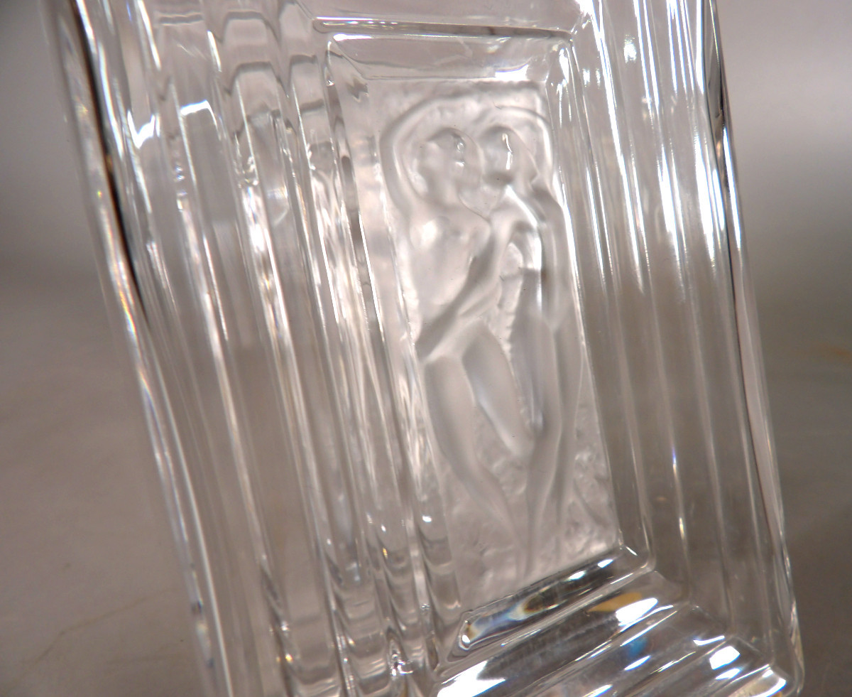 Flacon à Parfum en Cristal Modèle "Duncan" N°3  - Par LALIQUE FRANCE-photo-2