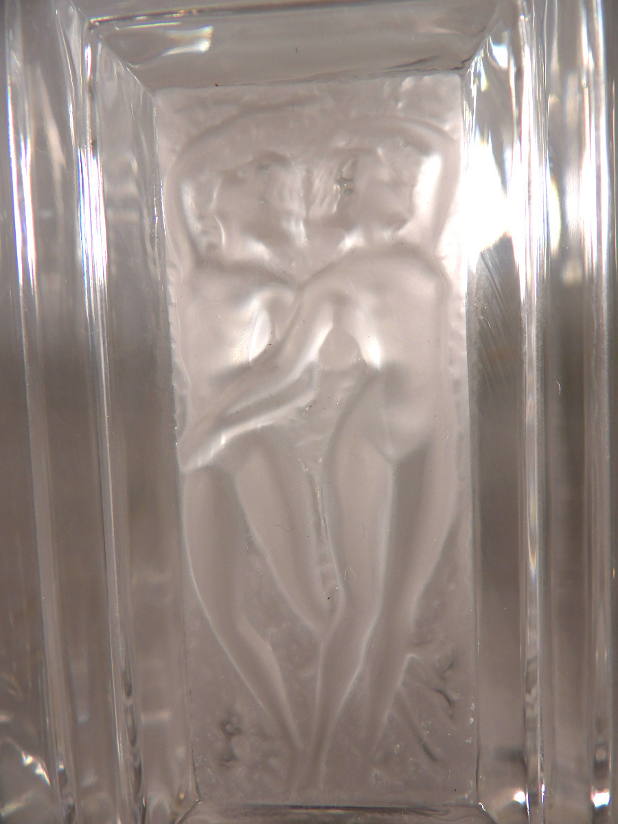 Flacon à Parfum en Cristal Modèle "Duncan" N°3  - Par LALIQUE FRANCE-photo-6