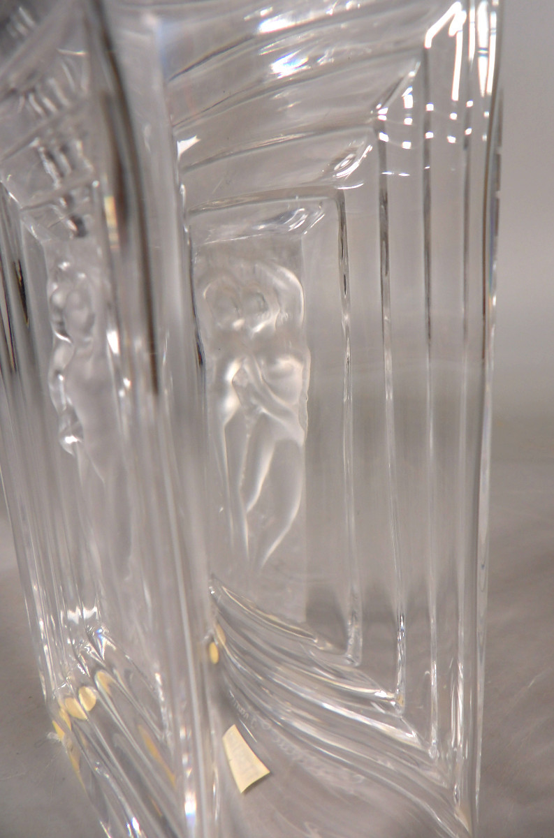 Flacon à Parfum en Cristal Modèle "Duncan" N°3  - Par LALIQUE FRANCE-photo-7