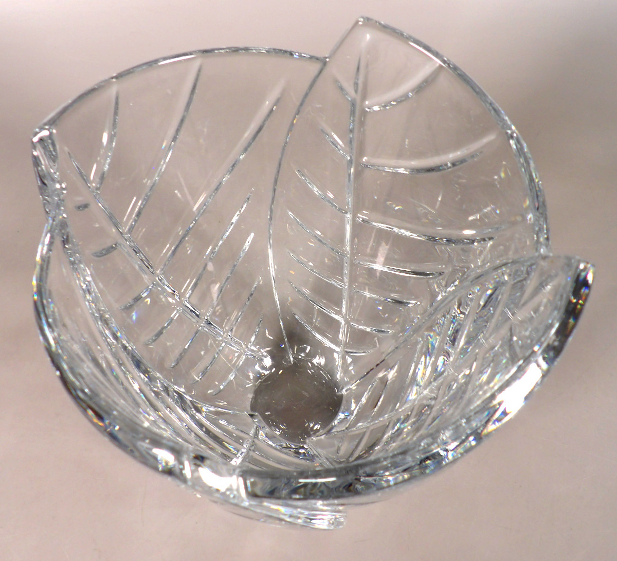 Large Crystal Vase -photo-2