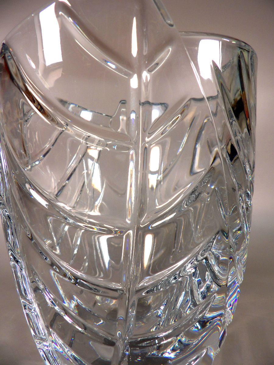 Large Crystal Vase -photo-3